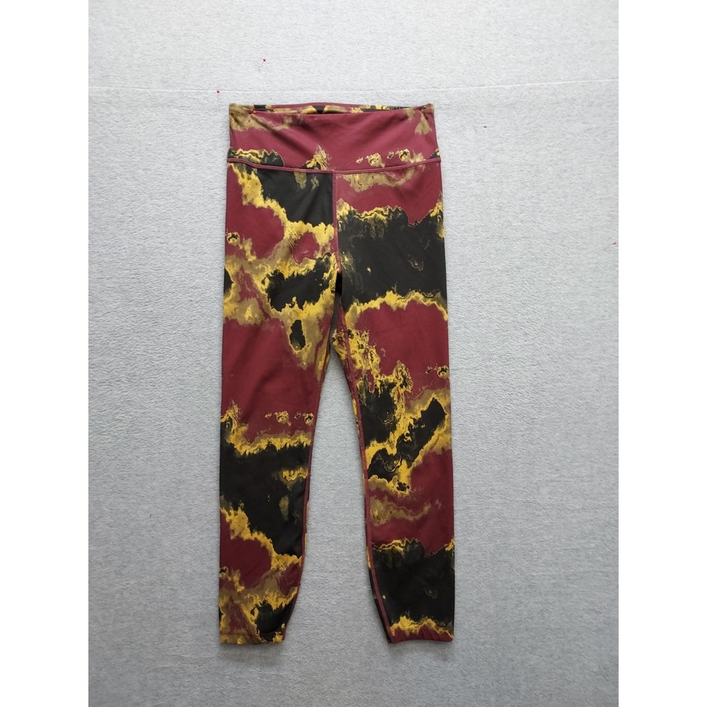 Joy Lab Women Leggings S Multicolor Tie Dye High Waistband Pull On Ankle Active‎